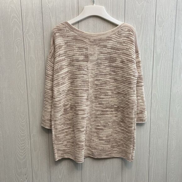 J Jill Fawn Cream Beige Boat Neck Sweater Size Small NWT - Picture 5 of 5